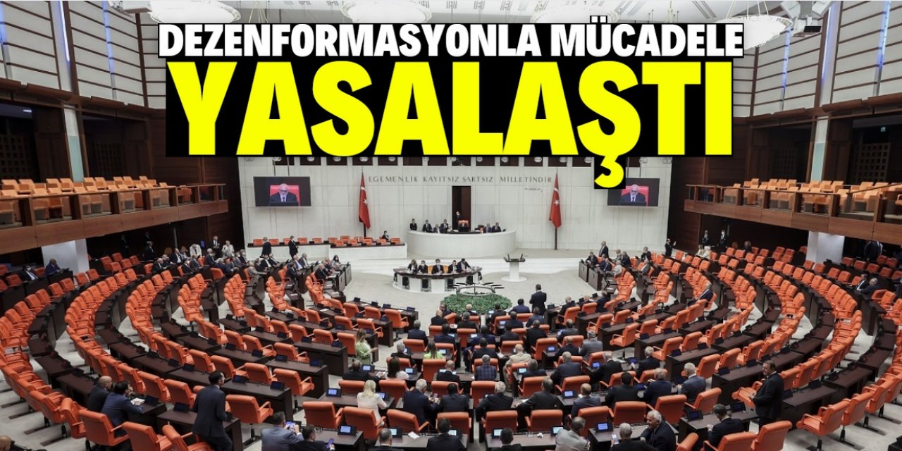 Dezenformasyonla mücadele yasalaştı