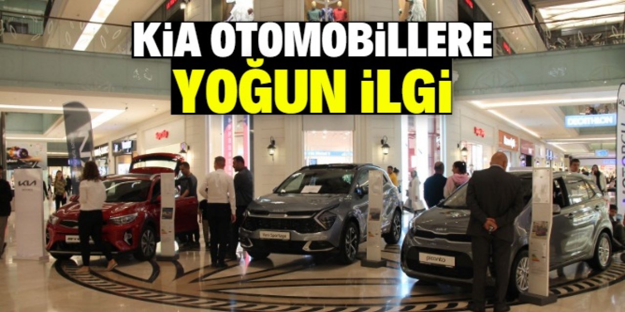 Konyalılar Kia’nın yeni otomobillerine ilgi gösteriyor