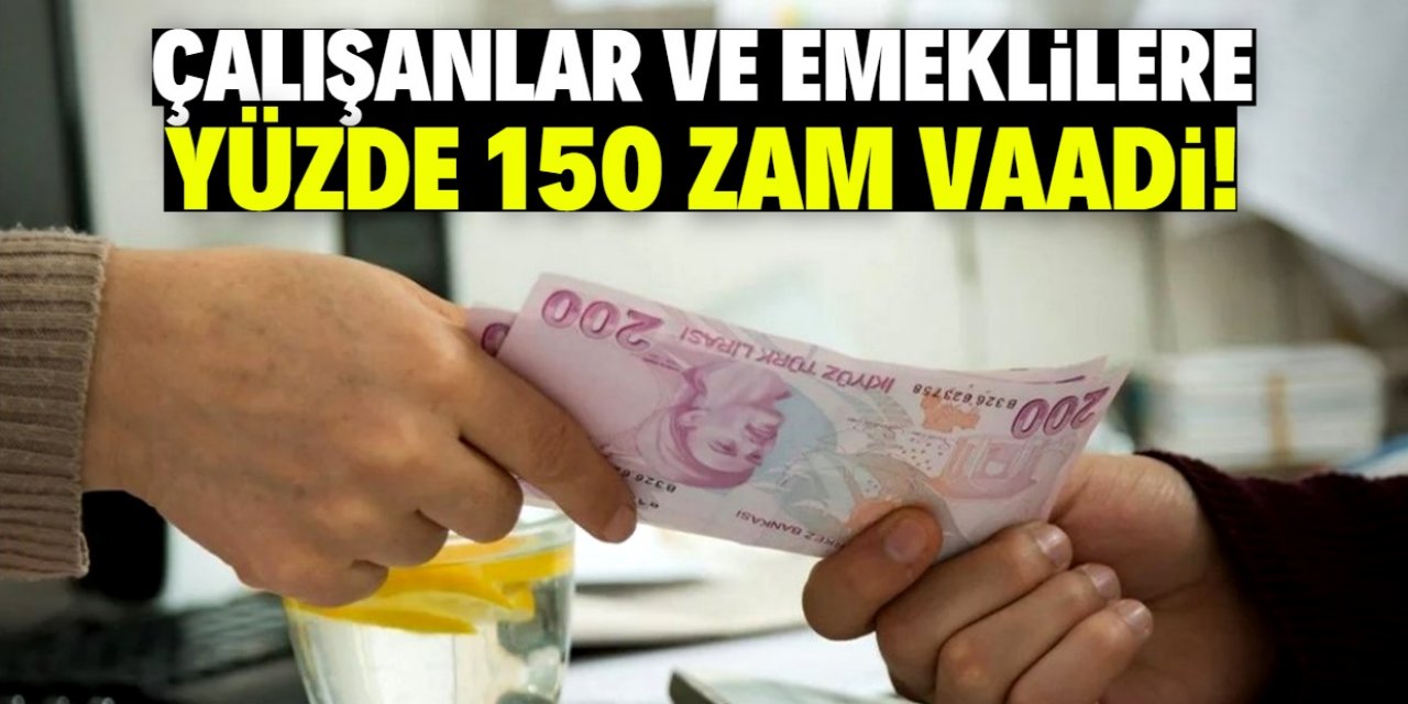 Siyasi parti lideri Konya'da açıkladı: Maaşlara yüzde 150 zam yapacağız