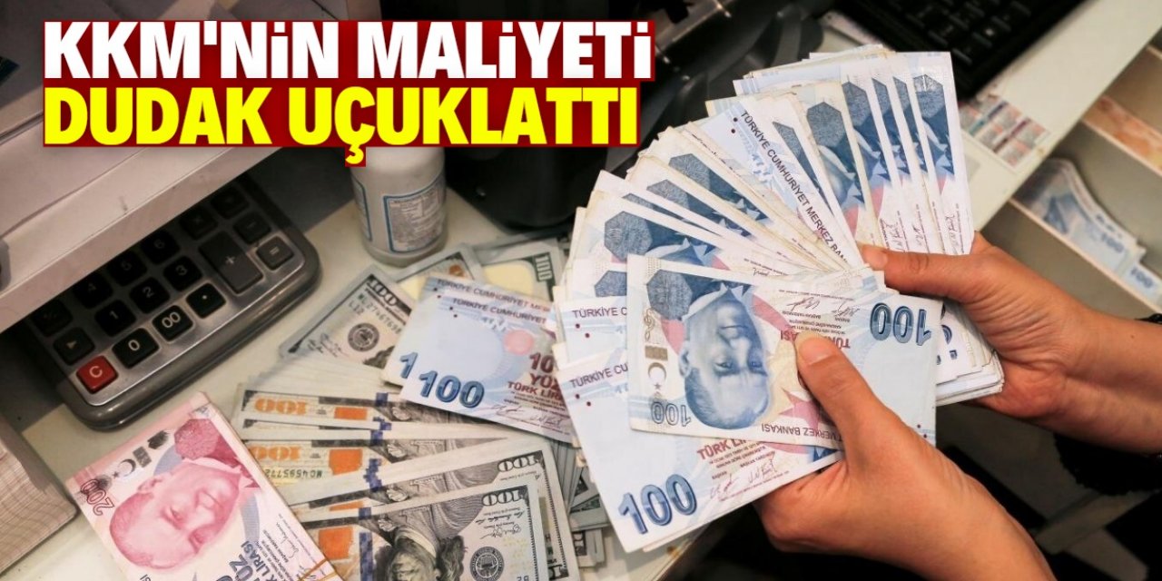 KKM'nin Türkiye'ye maliyeti açıklandı