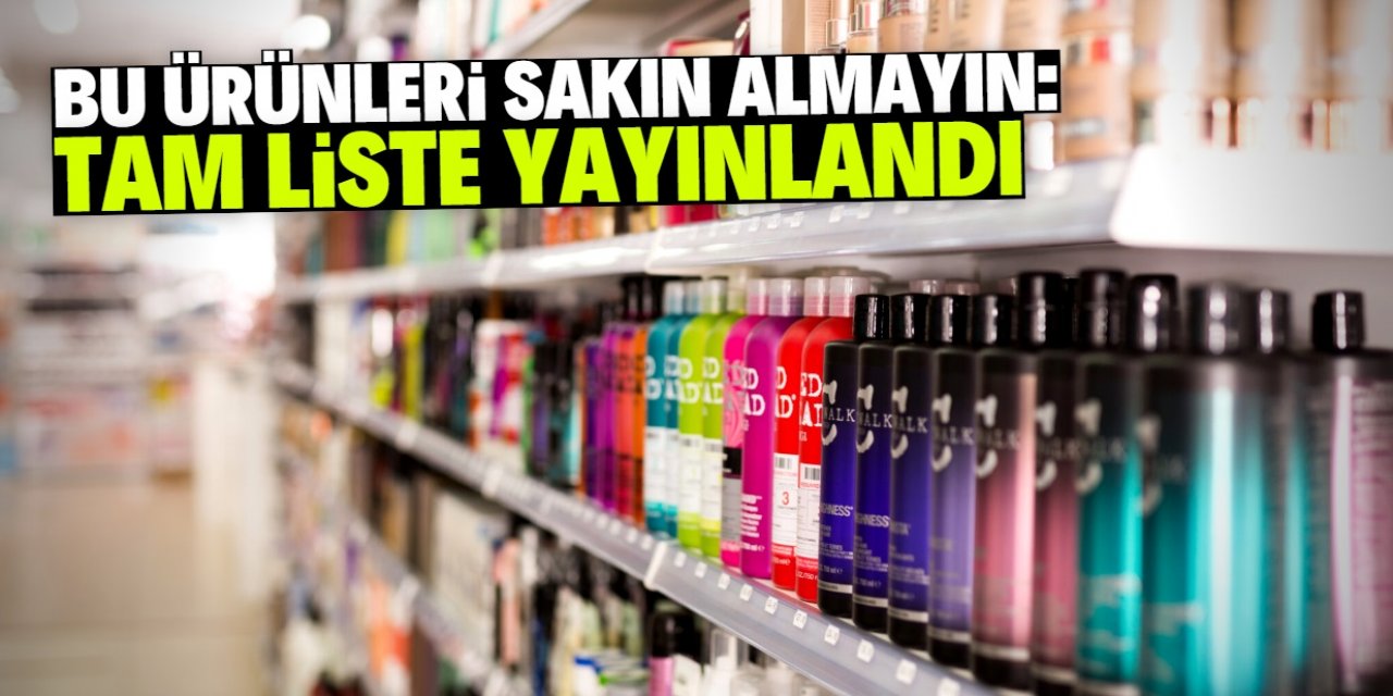 Markette satılan bu ürünleri sakın almayın! Sakıncalı ürünlerin tam listesi