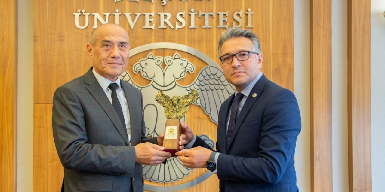 Prof. Sirojiddinov’dan Prof. Aksoy’a ziyaret