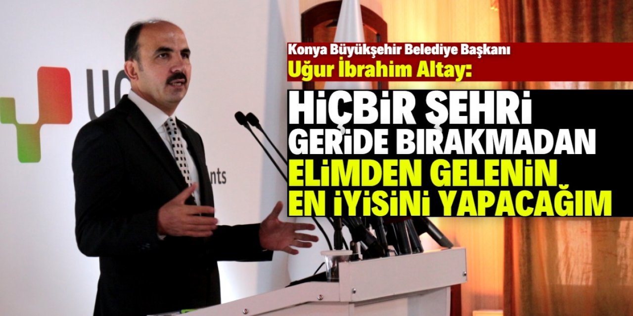 “Adalet ve eşitlik için gerekeni yapacağım”