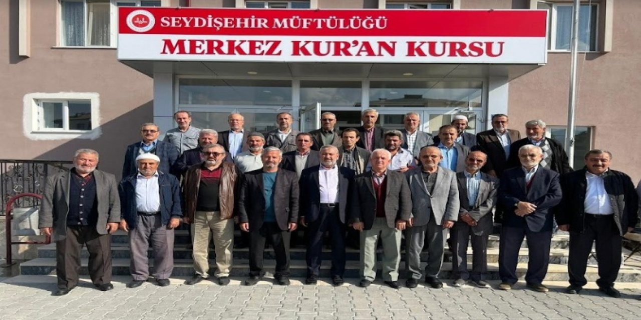 Seydişehir’de emekli din görevlileri bir araya geldi
