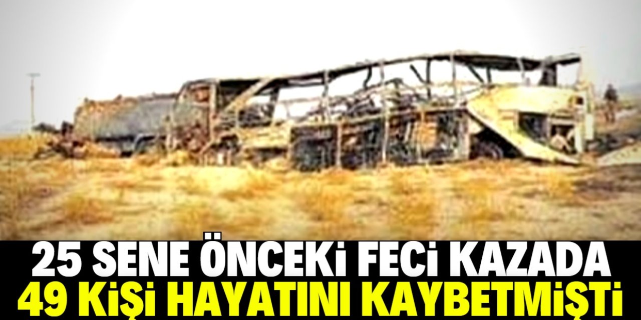 1997 yılında Konya'daki kazada 49 kişi hayatını kaybetmişti