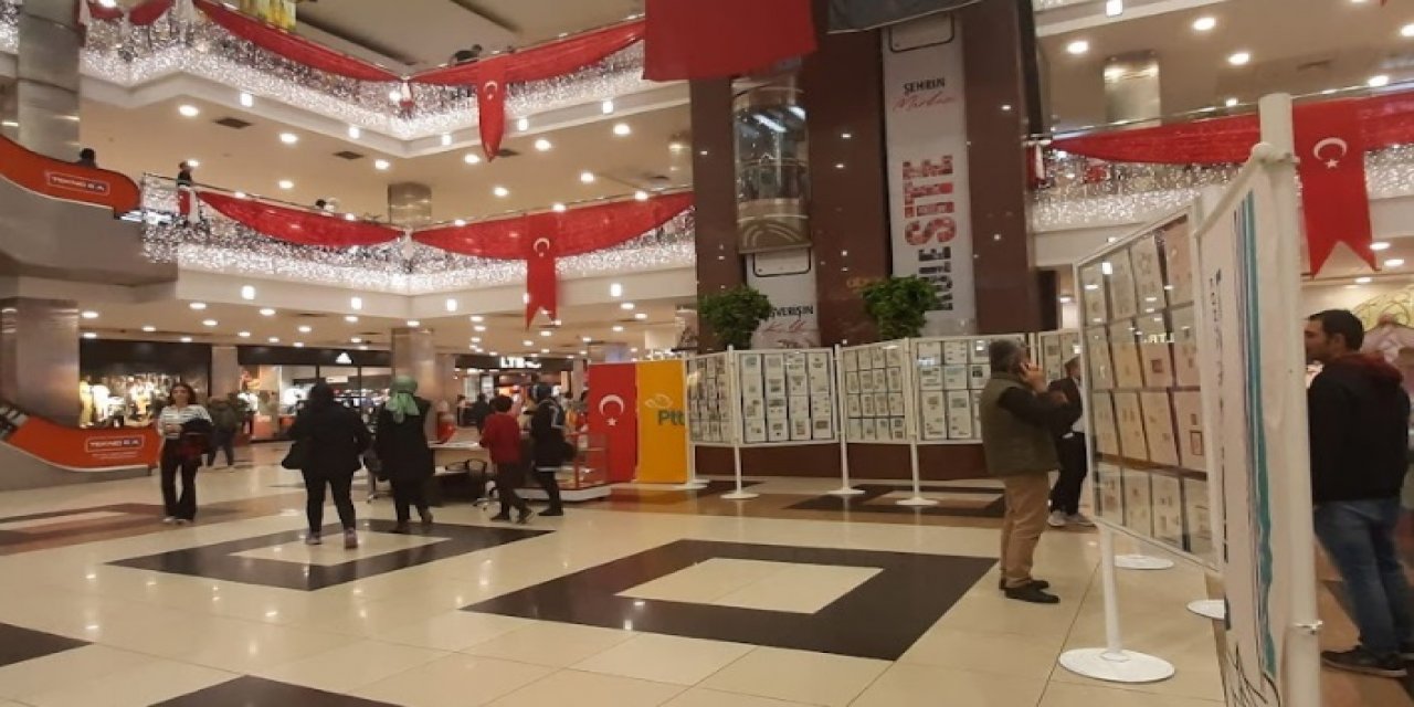 PTT Konya’dan Atatürk ve Cumhuriyet pul sergisi