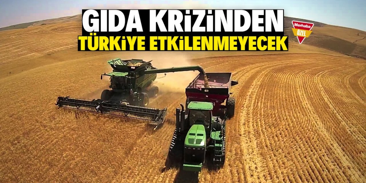 'Gıda krizinden etkilenmeyeceğiz'