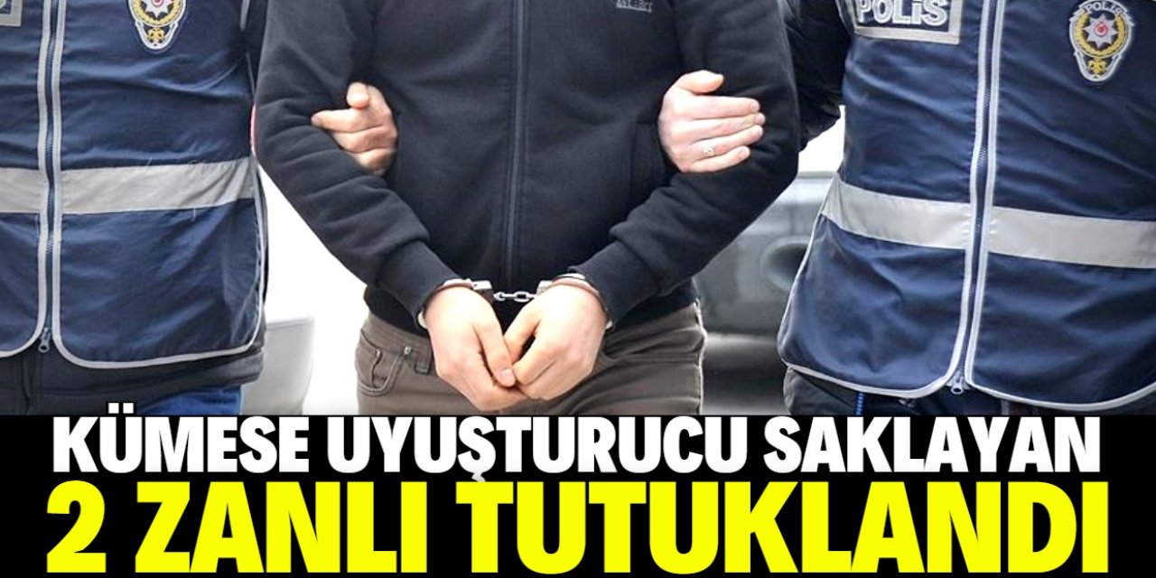 Konya'da kümese uyuşturucu sakladıkları öne sürülen 2 zanlı tutuklandı