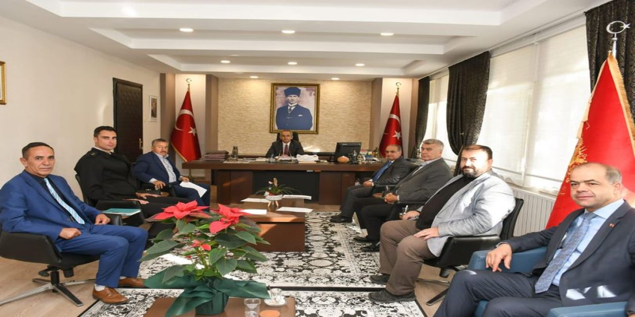 Seydişehir'de KPSS koordinasyon toplantısı düzenlendi