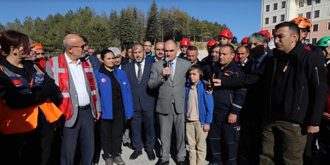 ‘Deprem tatbikatı’ başarıyla tamamlandı