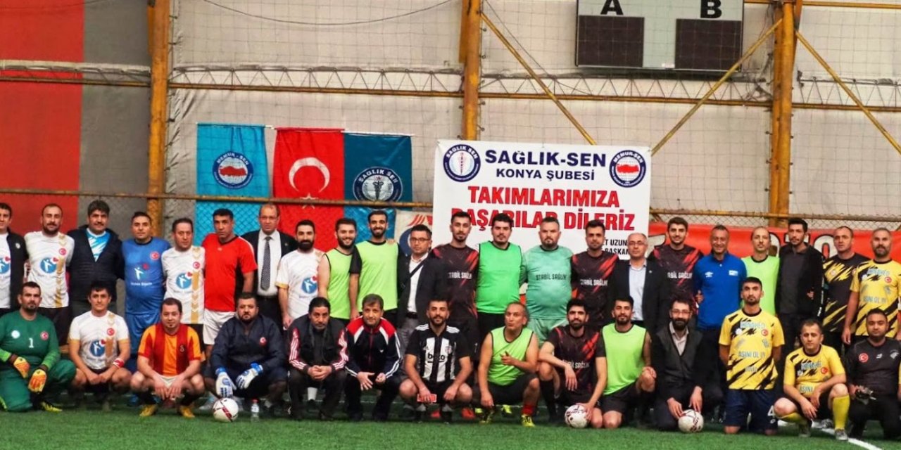 Sağlık-Sen Konya Futbol turnuvası başladı