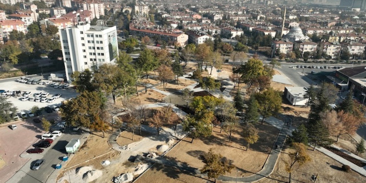 Selçuklu Cem Sultan Parkı yenileniyor