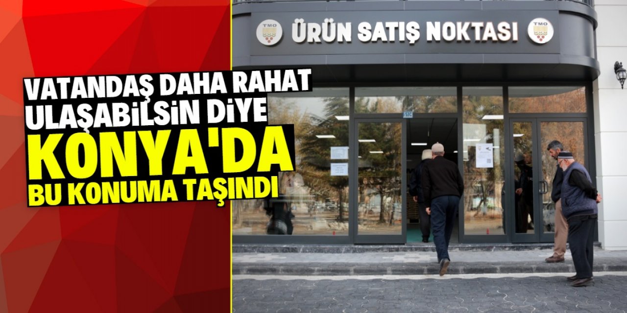 Konya merkezde ucuz ürün satan mağaza bu noktaya taşındı