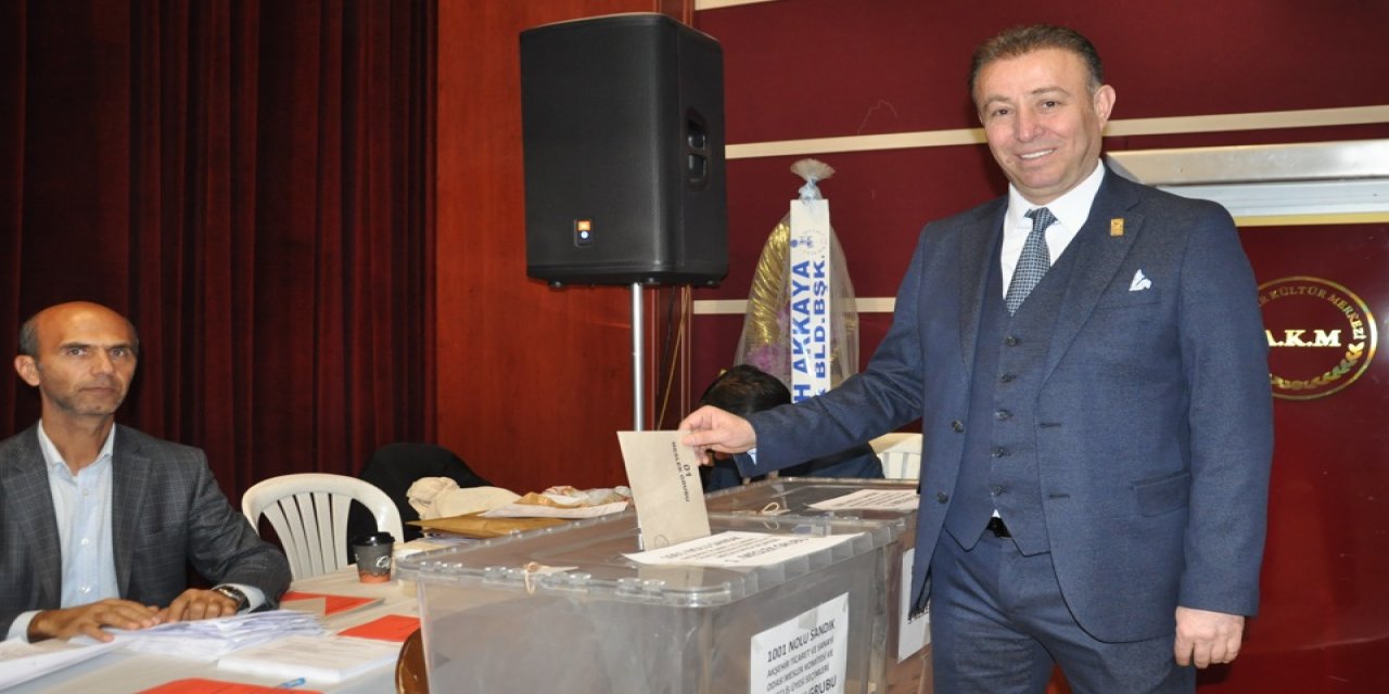 Akşehir'de TSO seçimi yapıldı