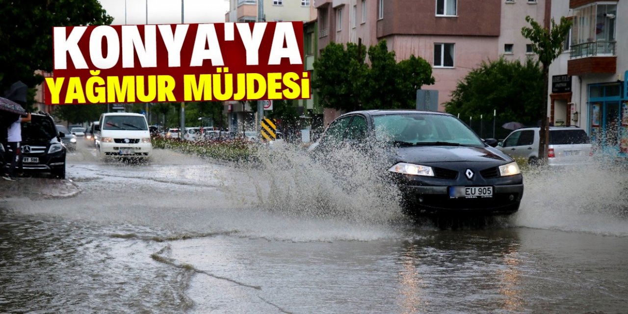 Konya merkezde yağmur hasreti bu tarihte sona eriyor
