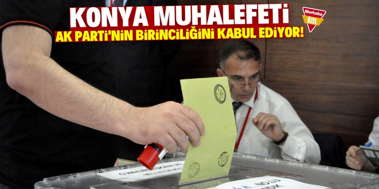 Konya'da siyasi partilerin ikincilik iddiası!