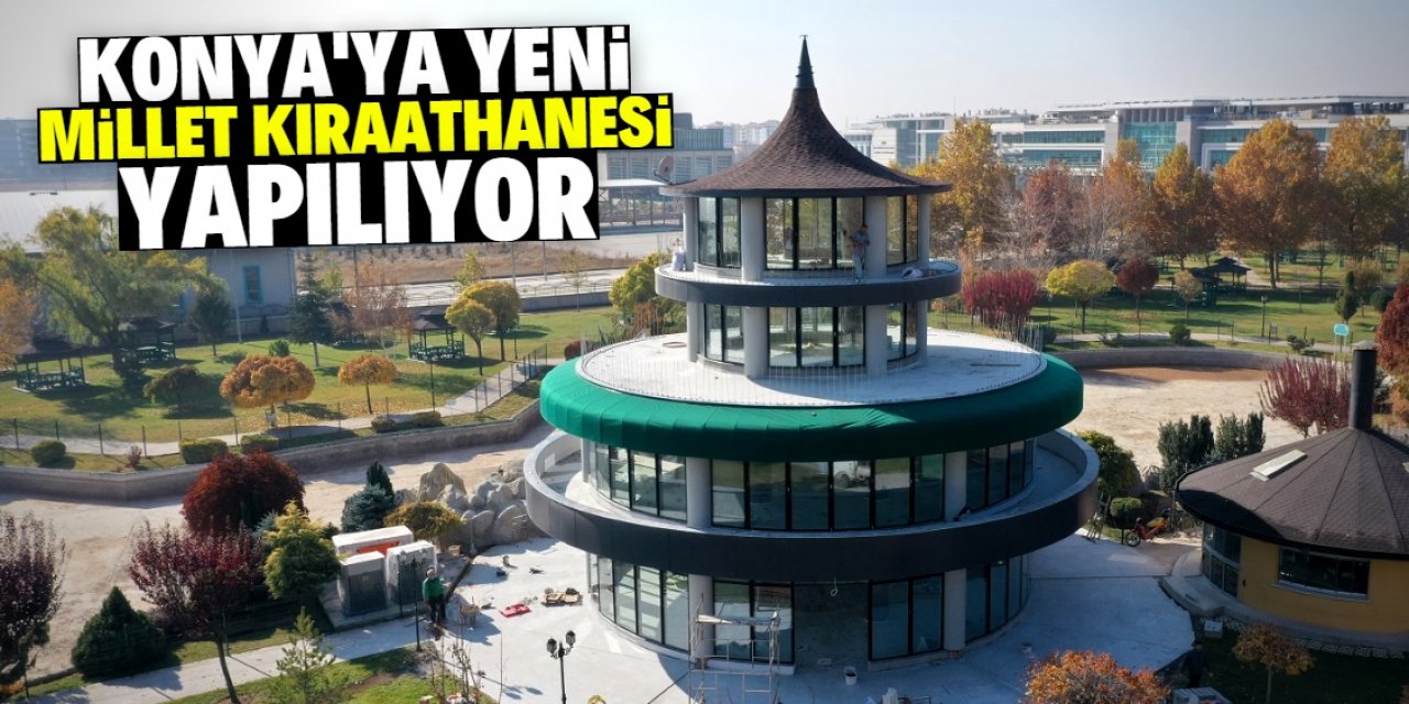 Konya merkeze yeni Millet Kıraathanesi yapılıyor