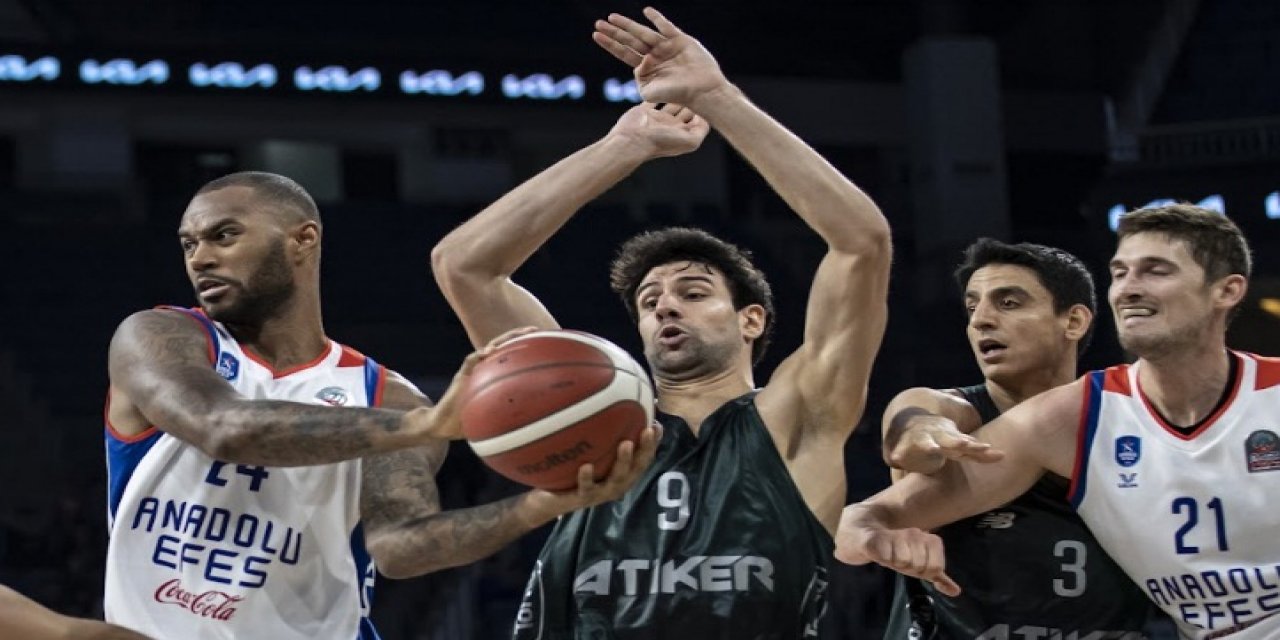 Konyaspor Basketbol Anadolu Efes’e kaybetti 