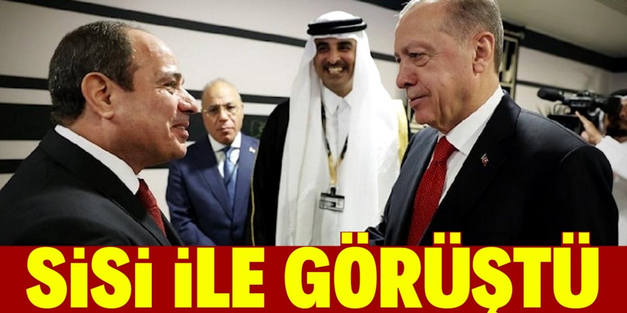 Cumhurbaşkanı Erdoğan, Sisi ile görüştü