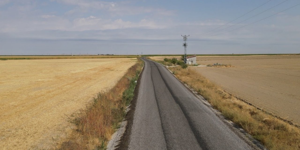 29 kilometre mahalle yolu yapıldı