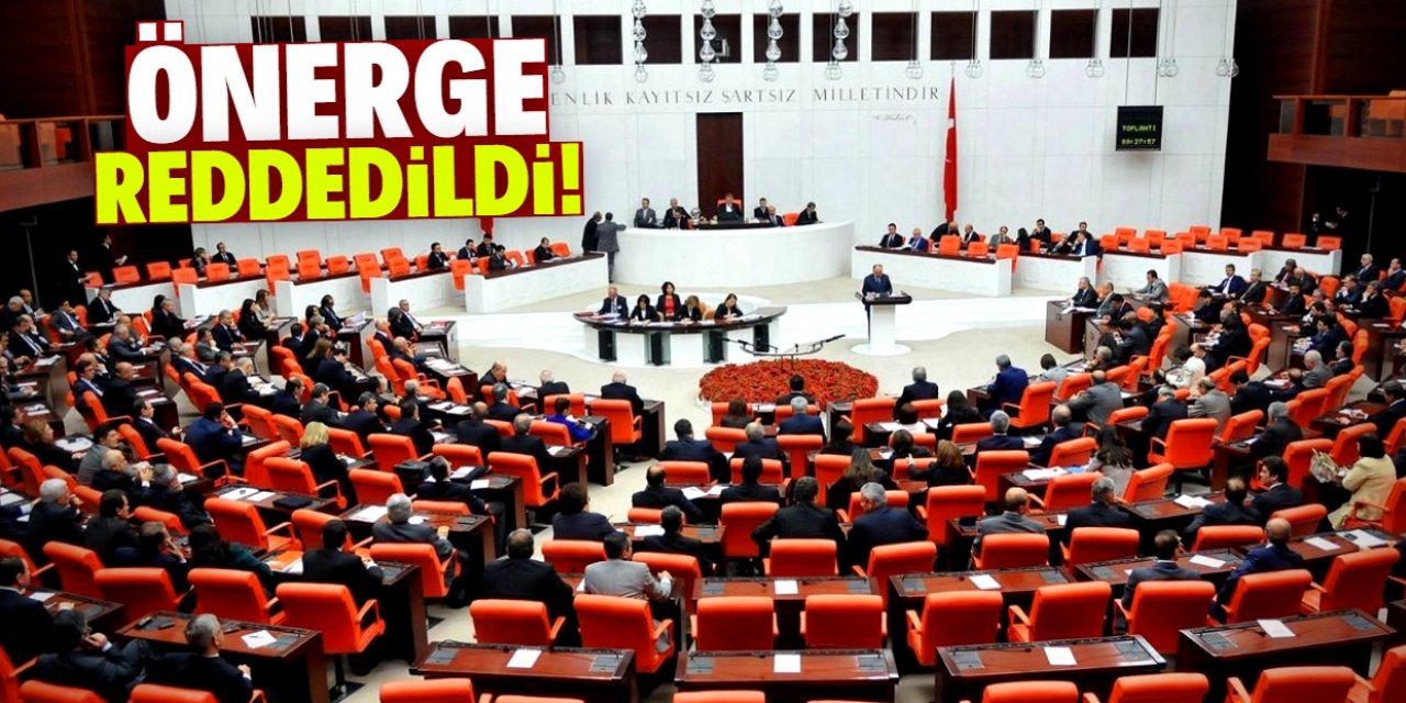 Öğretmen sorunlarına yönelik önerge reddedildi!