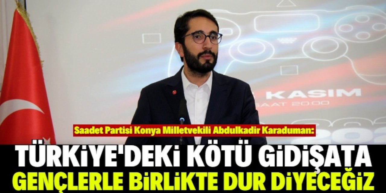 'Kötü gidişata dur diyeceğiz'