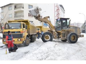 Yakutiye Belediyesi, 3 Vardiya Karla Mücadele Ediyor