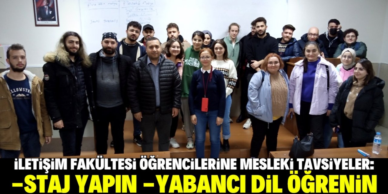 'Öğrencilik yıllarını boşa geçirmeyin'