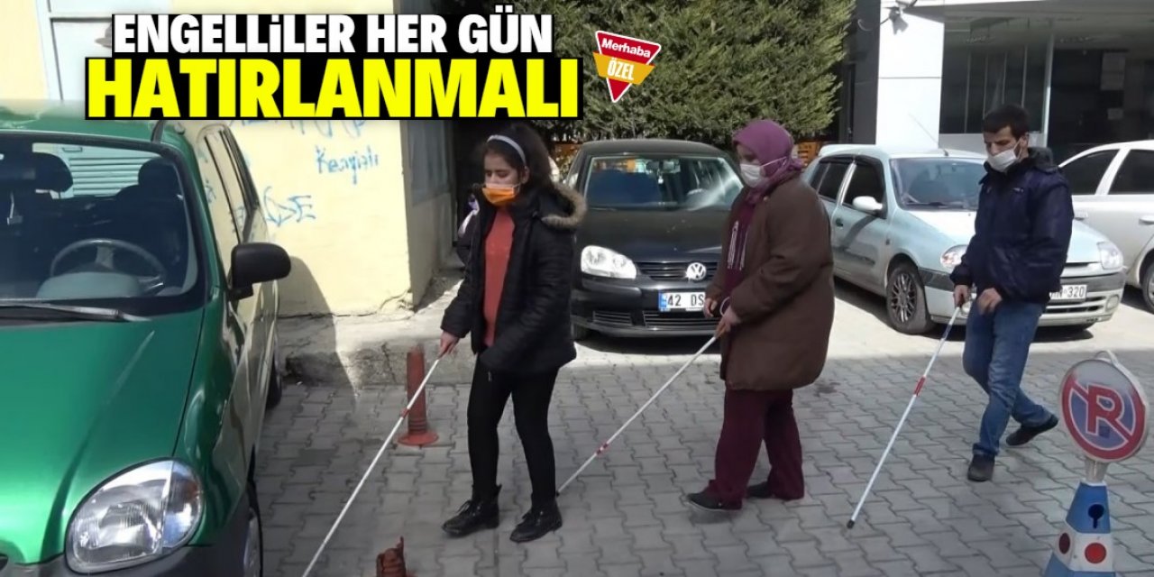 Engelliler hak peşinde