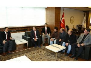 Kayseri'deki Spor Adamlarından Özhaseki'ye Övgü