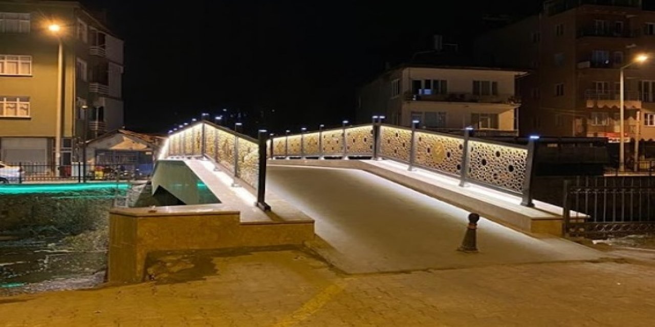 Konya'nın ilçesinde çok kullanılan köprü restore edildi