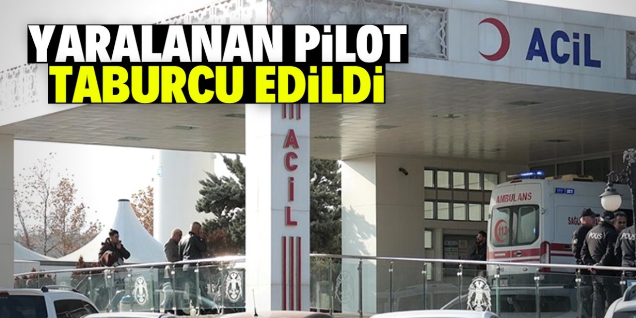 Konya'da eğitim uçağının düşmesi sonucu yaralanan pilot taburcu edildi