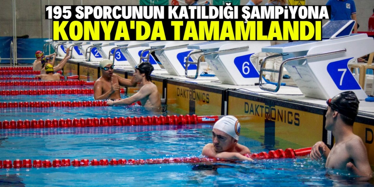 Para Yüzme Türkiye Şampiyonası tamamlandı