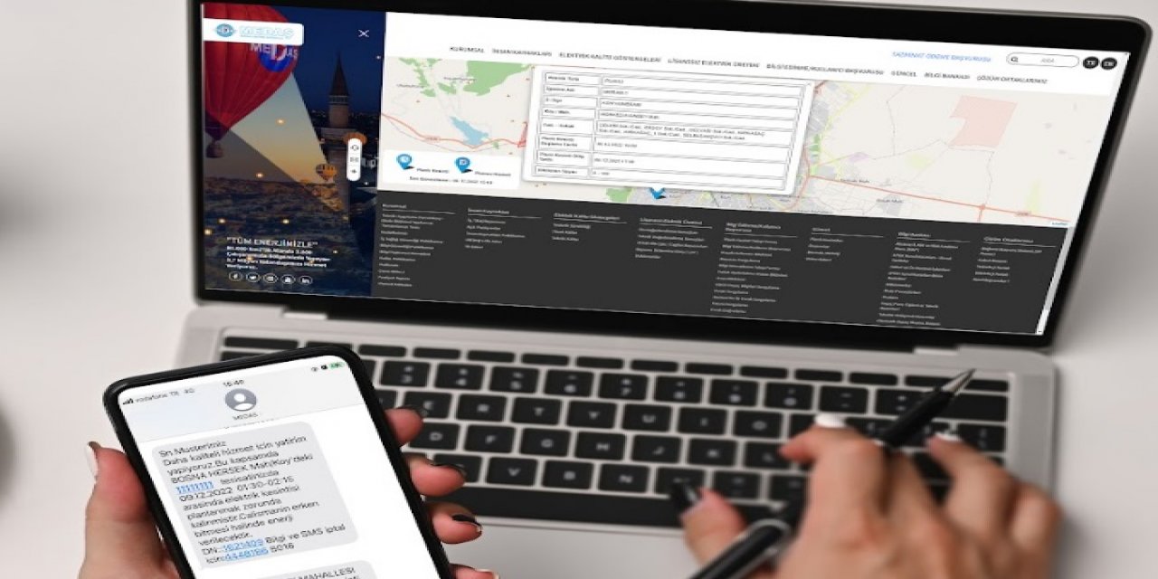 MEDAŞ müşterilerini önceden bilgilendiriyor