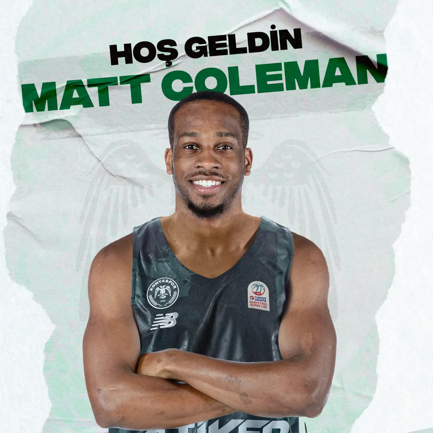 Ayos Konyaspor, Matt Coleman'ı kadrosuna kattı