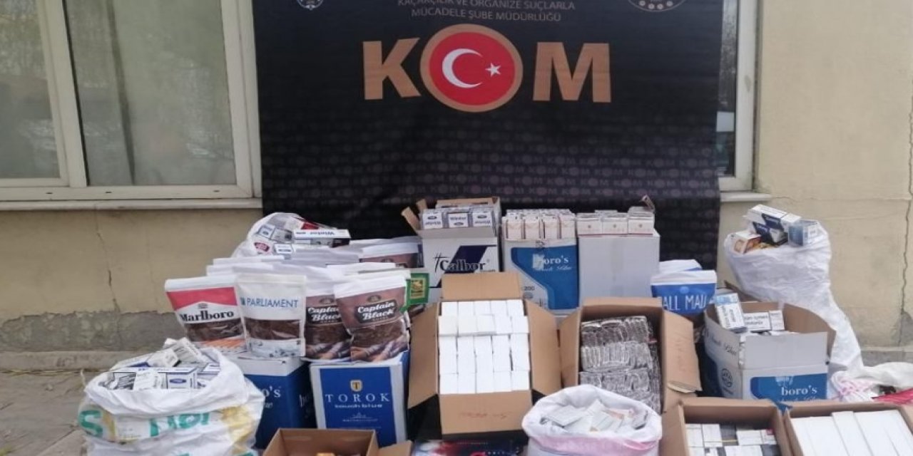 Konya polisinin kaçakçılık operasyonları sürüyor