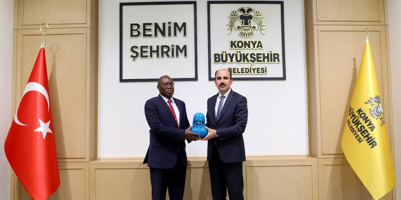 Kenya Büyükelçisi Konya'ya geldi