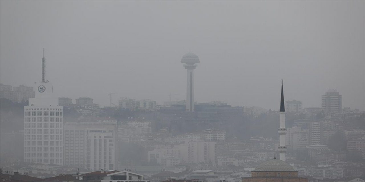 Başkentte yoğun sis etkili oldu