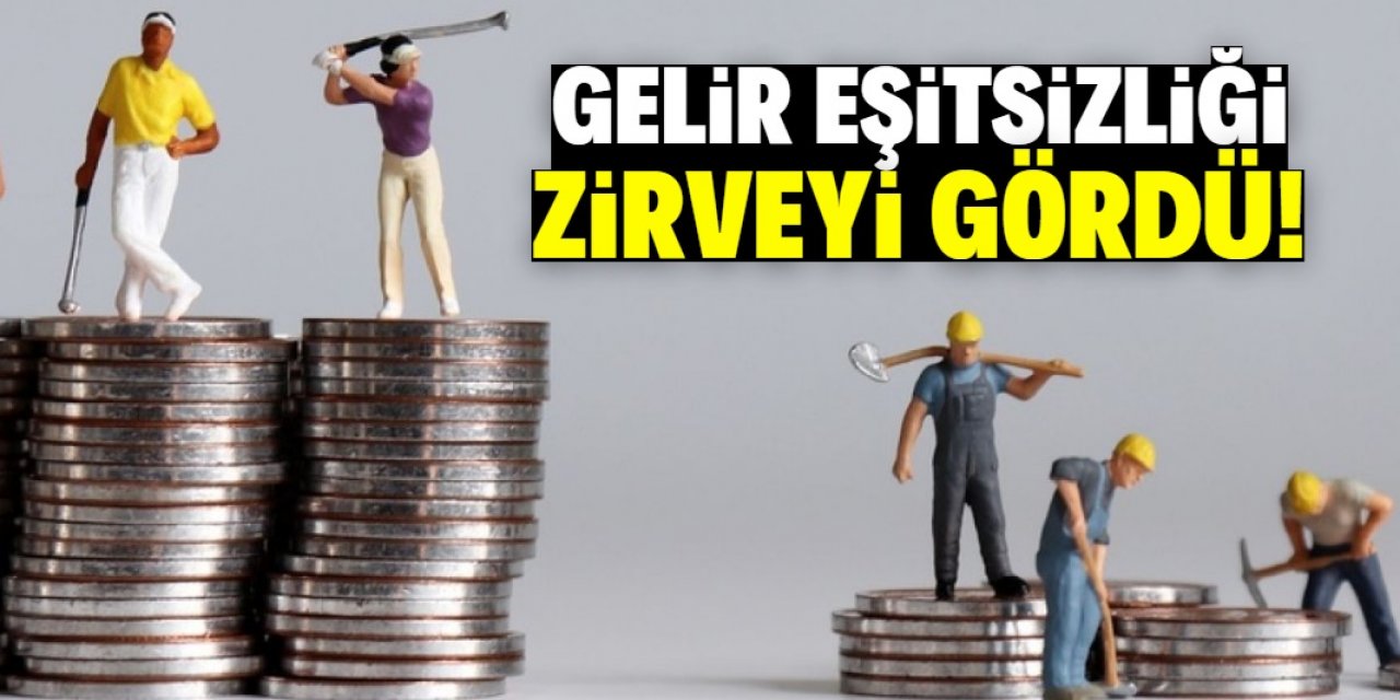 Türkiye'de gelir eşitsizliği korkunç seviyeye ulaştı!