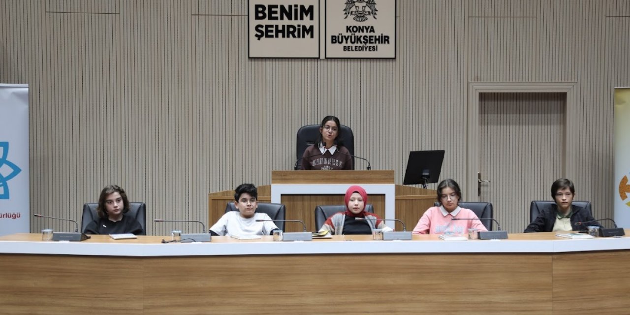 Konya Büyükşehir Çocuk Meclisi Toplantısı yapıldı