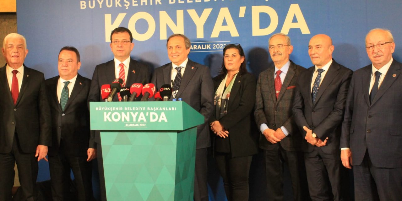 CHP'li büyükşehir belediye başkanlarının Konya programı sona erdi