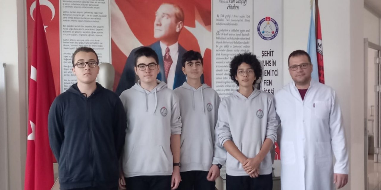 Seydişehir Fen Lisesi’nden DENEYAP sınavı başarısı