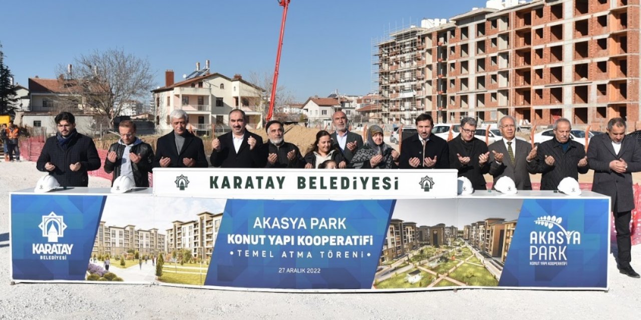 Akasya Park’ta ilk harç atıldı