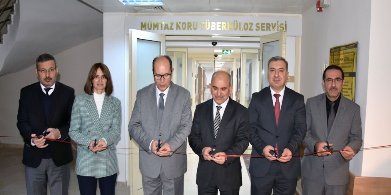 Konya merkezdeki hastanede tüberküloz ünitesi açıldı