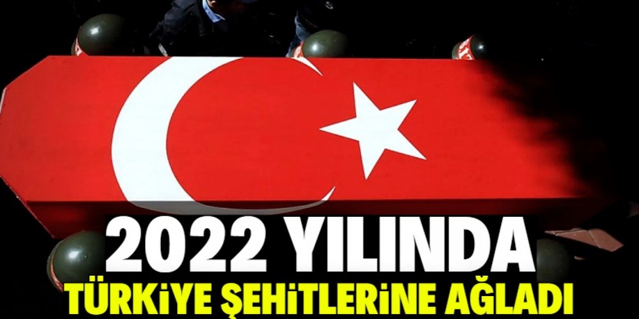 Konya ve Türkiye genelinde 2022 yılında kaç şehit verdik?