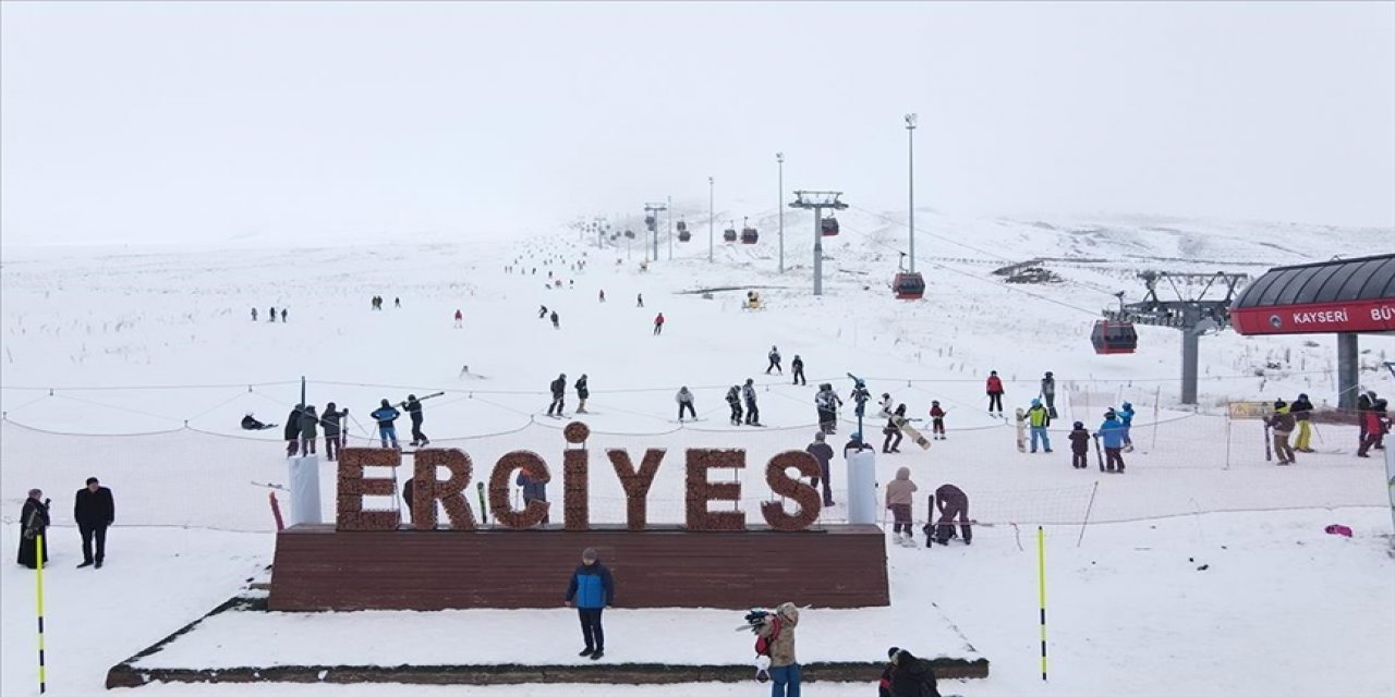 Erciyes Kayak Merkezi'nde hedef 3 milyon ziyaretçi