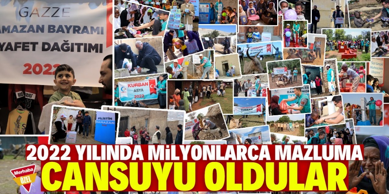 2022 yılında da Cansuyu oldular