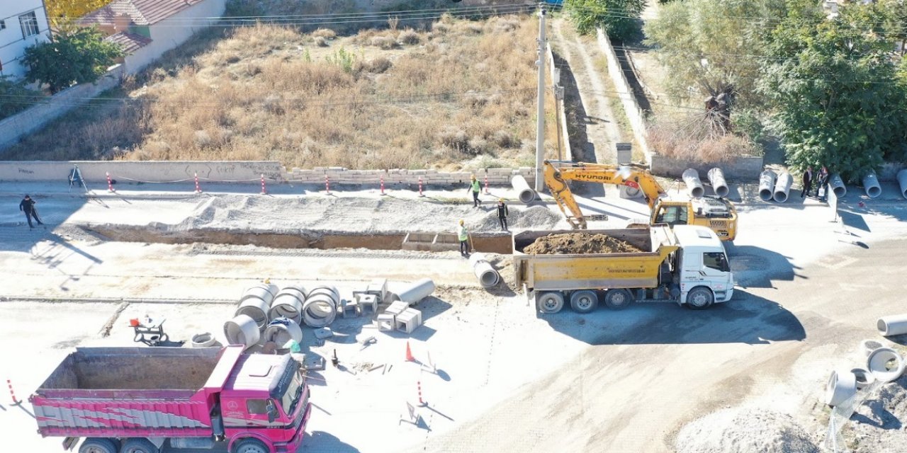 Konya Büyükşehir 143 km daha kanalizasyon şebekesi yaptı