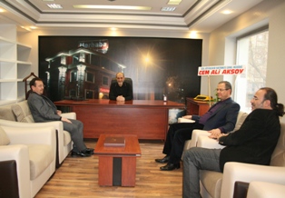 Tankut'a hayırlı olsun ziyareti
