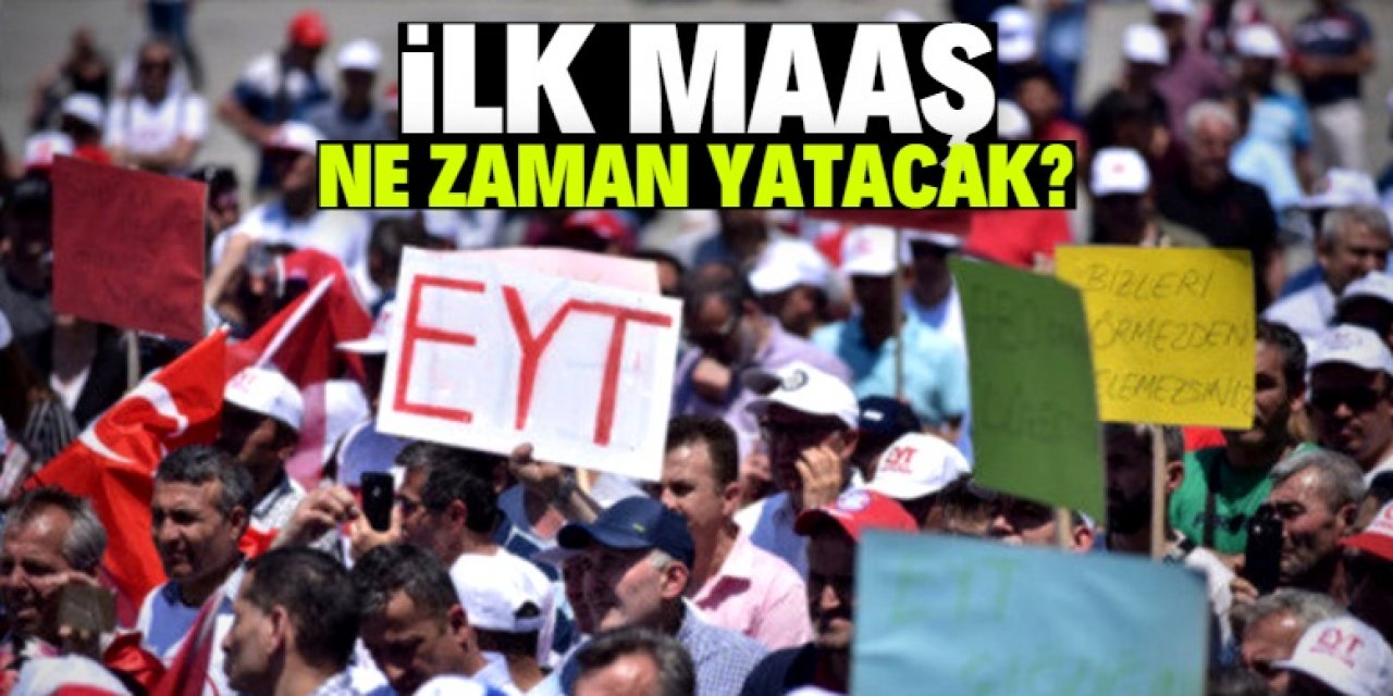 EYT’liler merak ediyor: İlk maaş ne zaman yatacak?